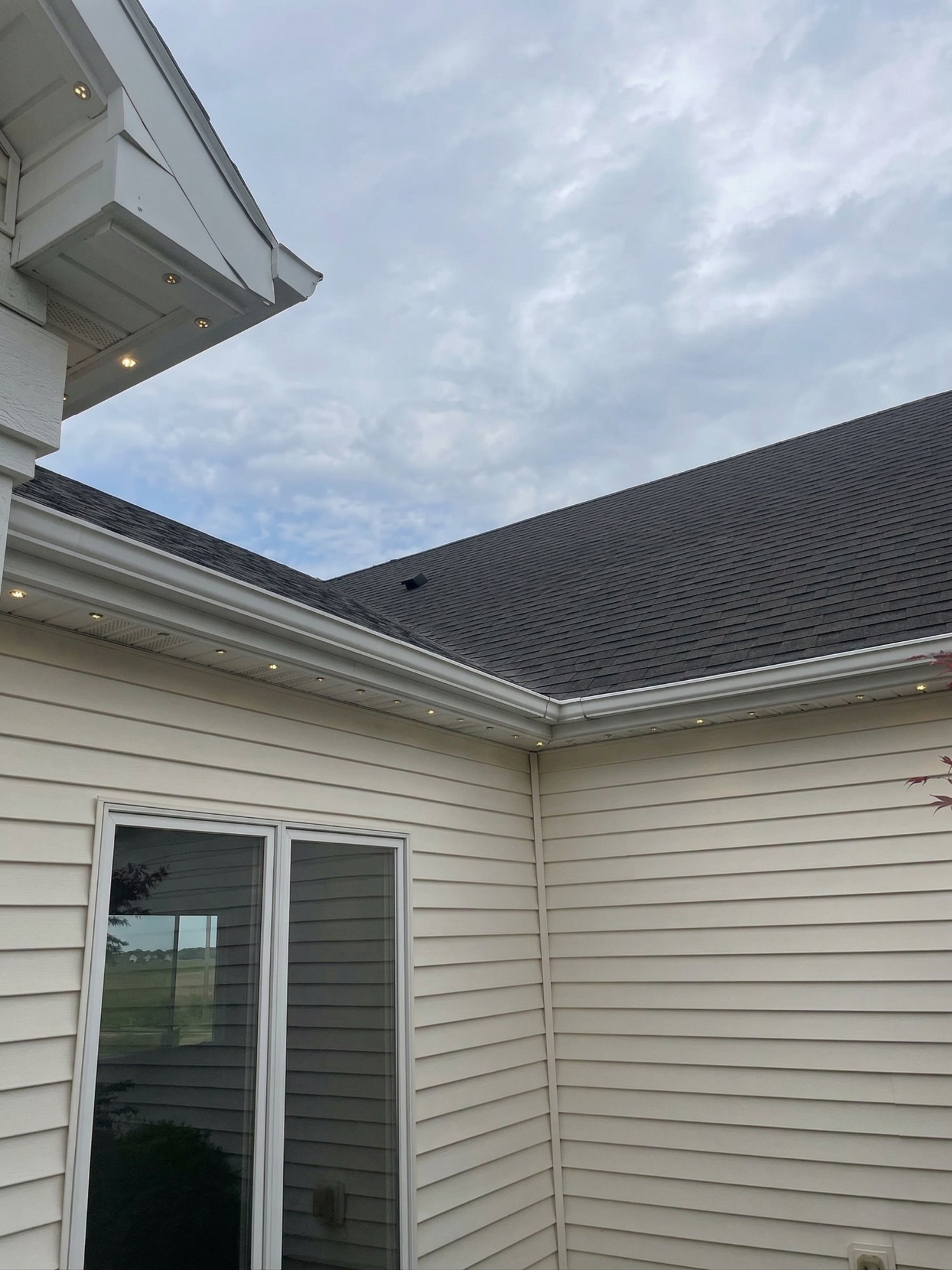 Before — original roof